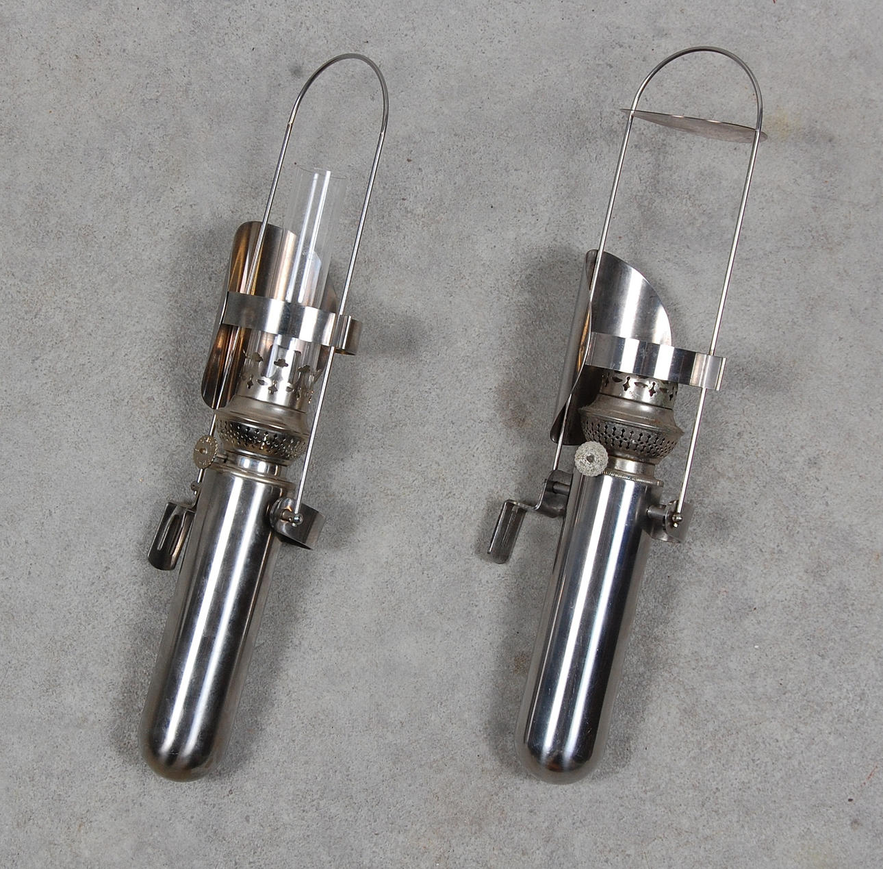 SKEPPSLAMPOR, 1 par, design Erik Magnusson 1982, Stellton.