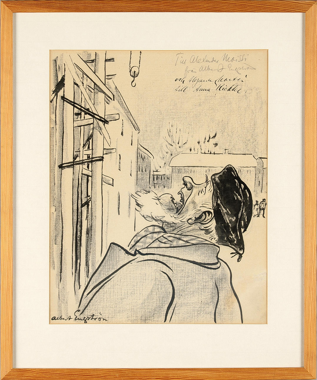 ALBERT ENGSTRÖM. "Babels torn".