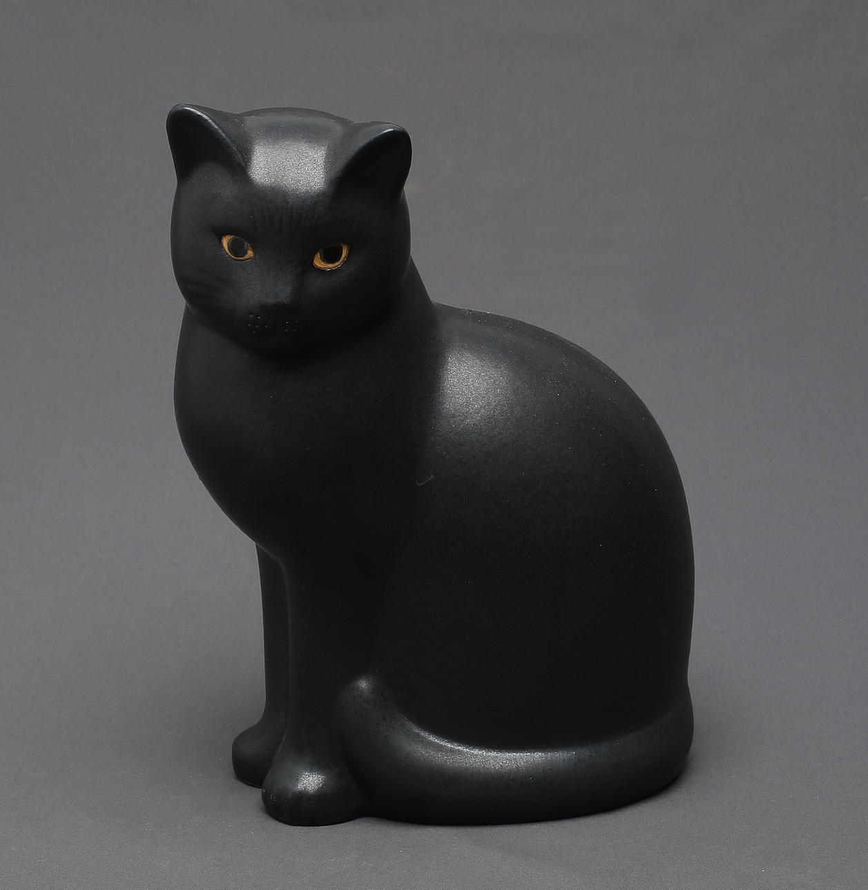 LISA LARSON. Figurin, katt, "Måns", Gustavsberg.