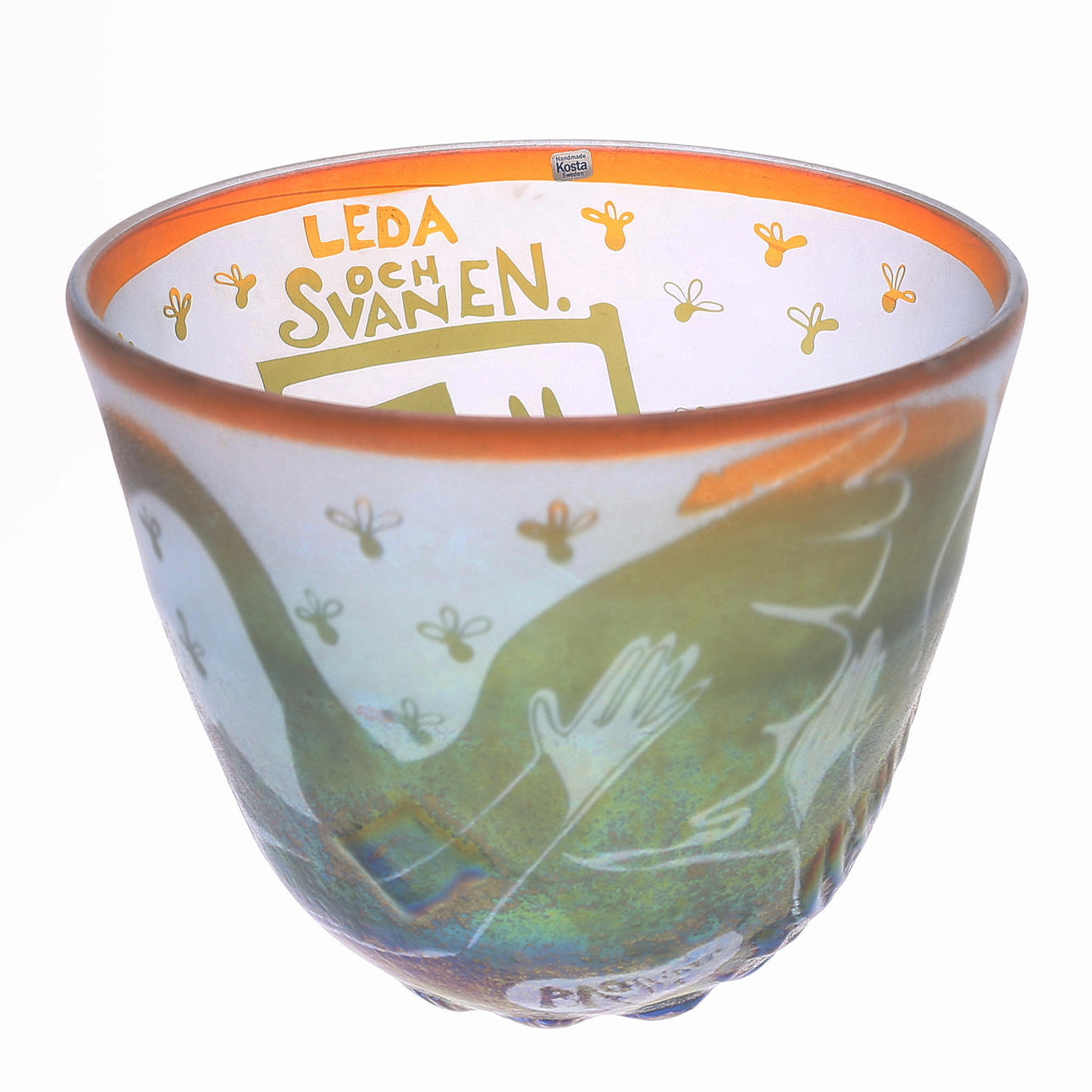 BERTIL VALLIEN. Bowl, glass, 