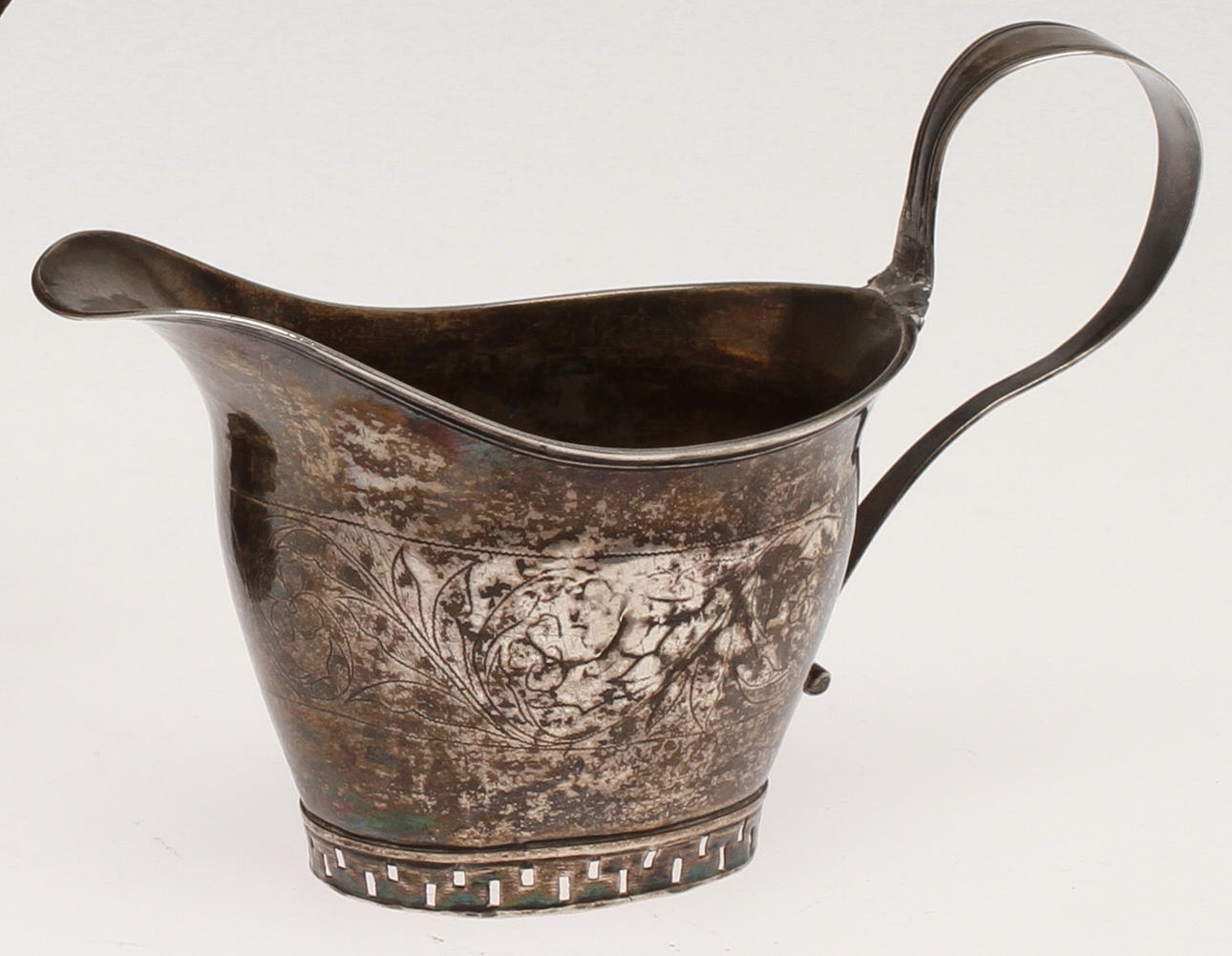 GRÄDDKANNA, silver, Pehr Abraham Taxberg, Sundsvall, 1826.