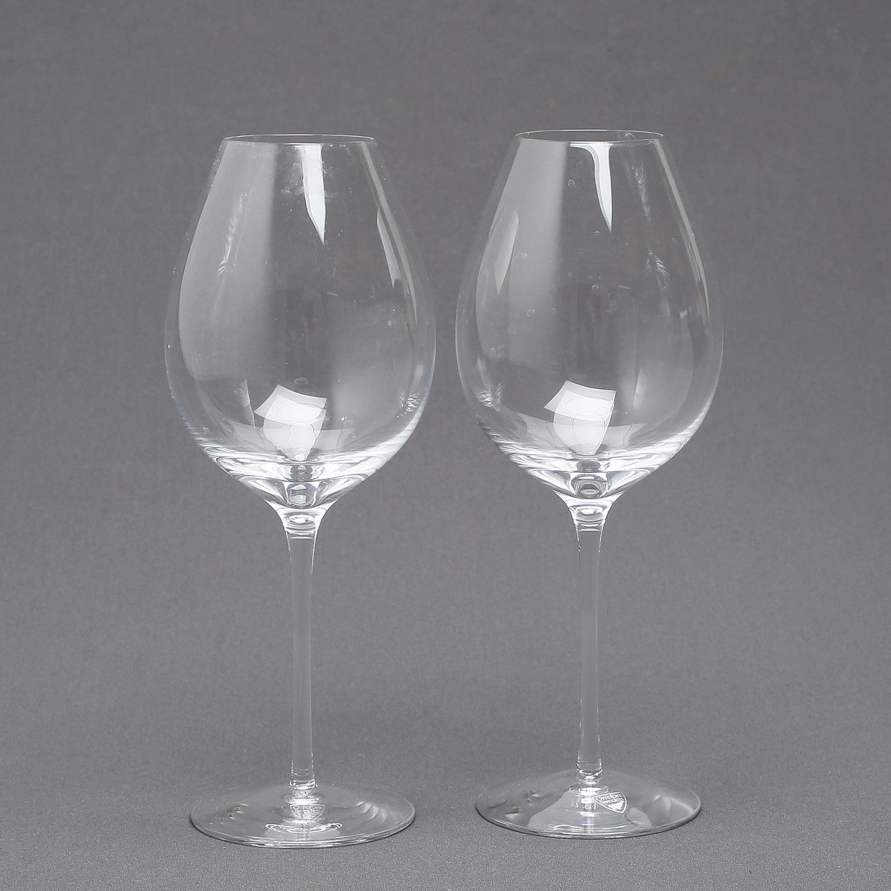 ERIKA LAGERBIELKE. Vinglas, 7 st, "Difference", Orrefors.