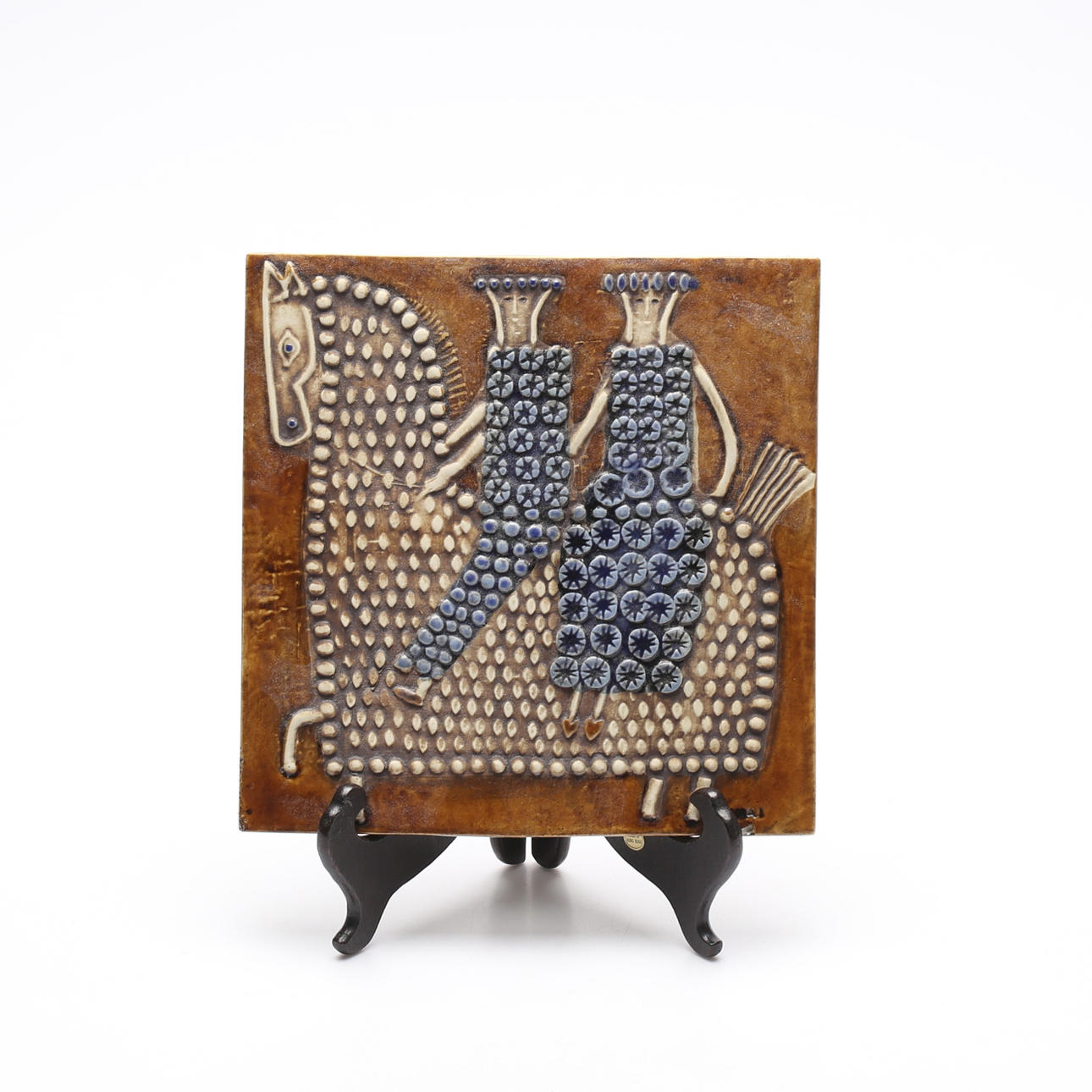 LISA LARSON. Relief, stoneware, Gustavsberg.