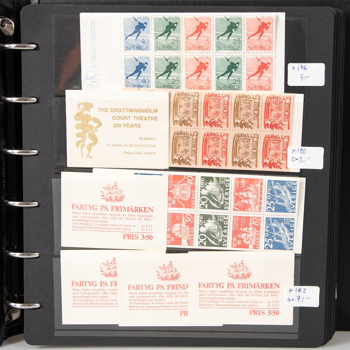 SVENSKA FRIMÄRKSHÄFTEN.