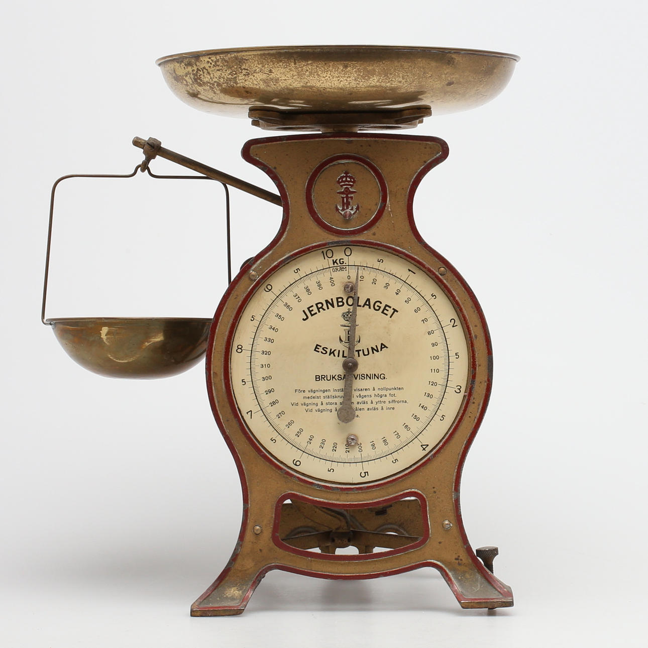 VÅG i gjutjärn, 1900-talets början.