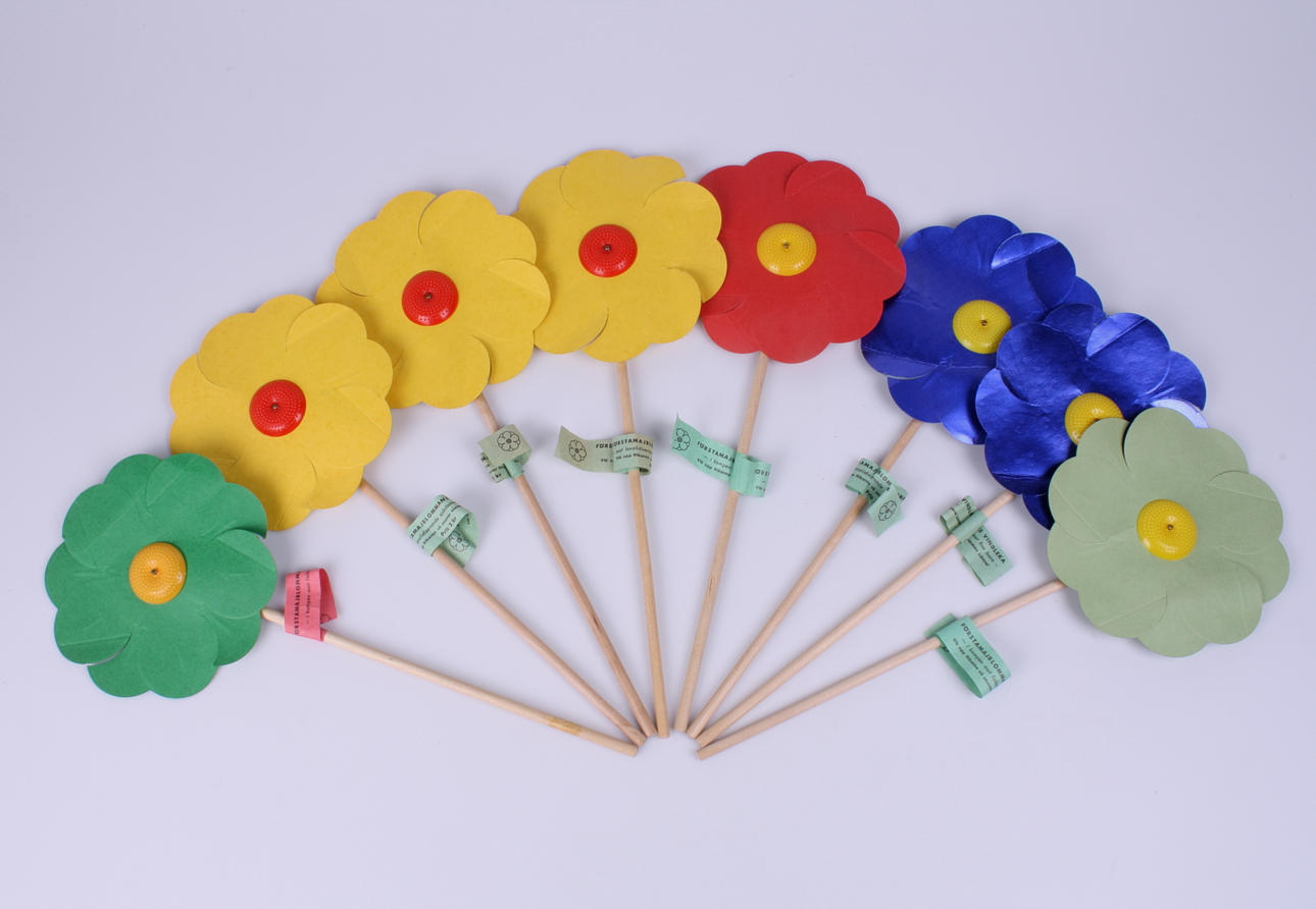 MAJBLOMMESAMLING, vindspel, 8 st.