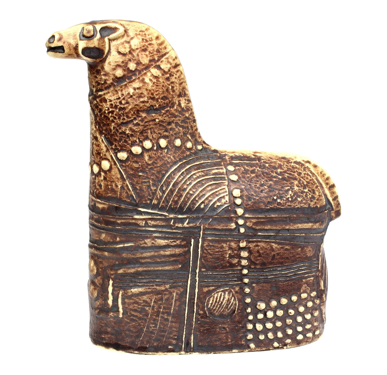 BERTIL VALLIEN. KERAMIK, Häst, Rörstrand, signerad Bertil Vallien.