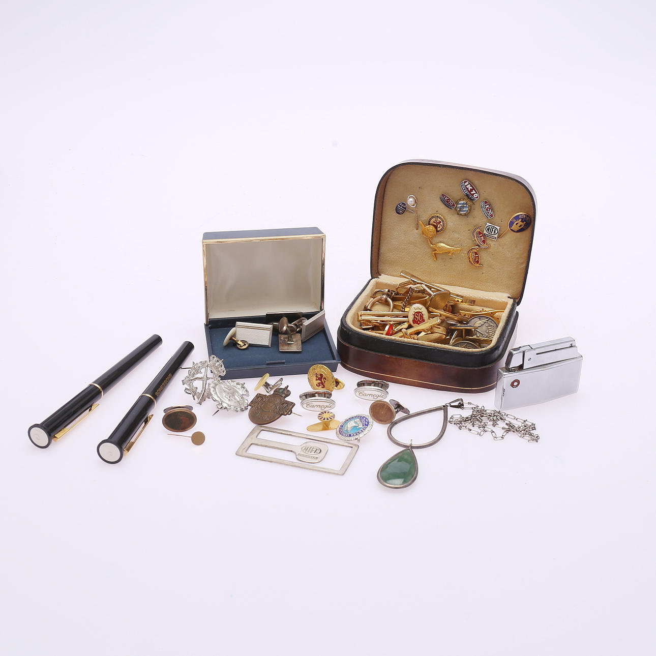 PINS, NÅLAR, parti, m.m, silver förekommer.