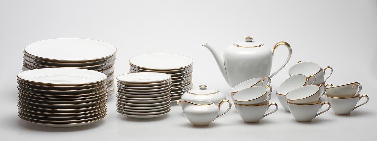 SERVISDELAR, porslin, Krister, Tyskland.
