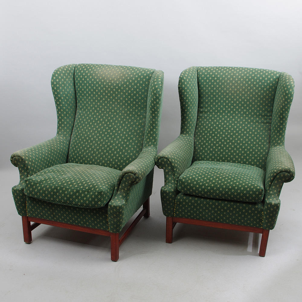 FÅTÖLJER, 1 par, "Oxford", Svenskt Tenn.