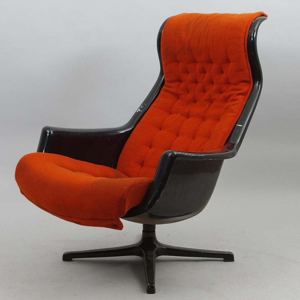 SNURRFÅTÖLJ, "Galaxy", Alf Svensson och Yngvar Sandström, Dux.