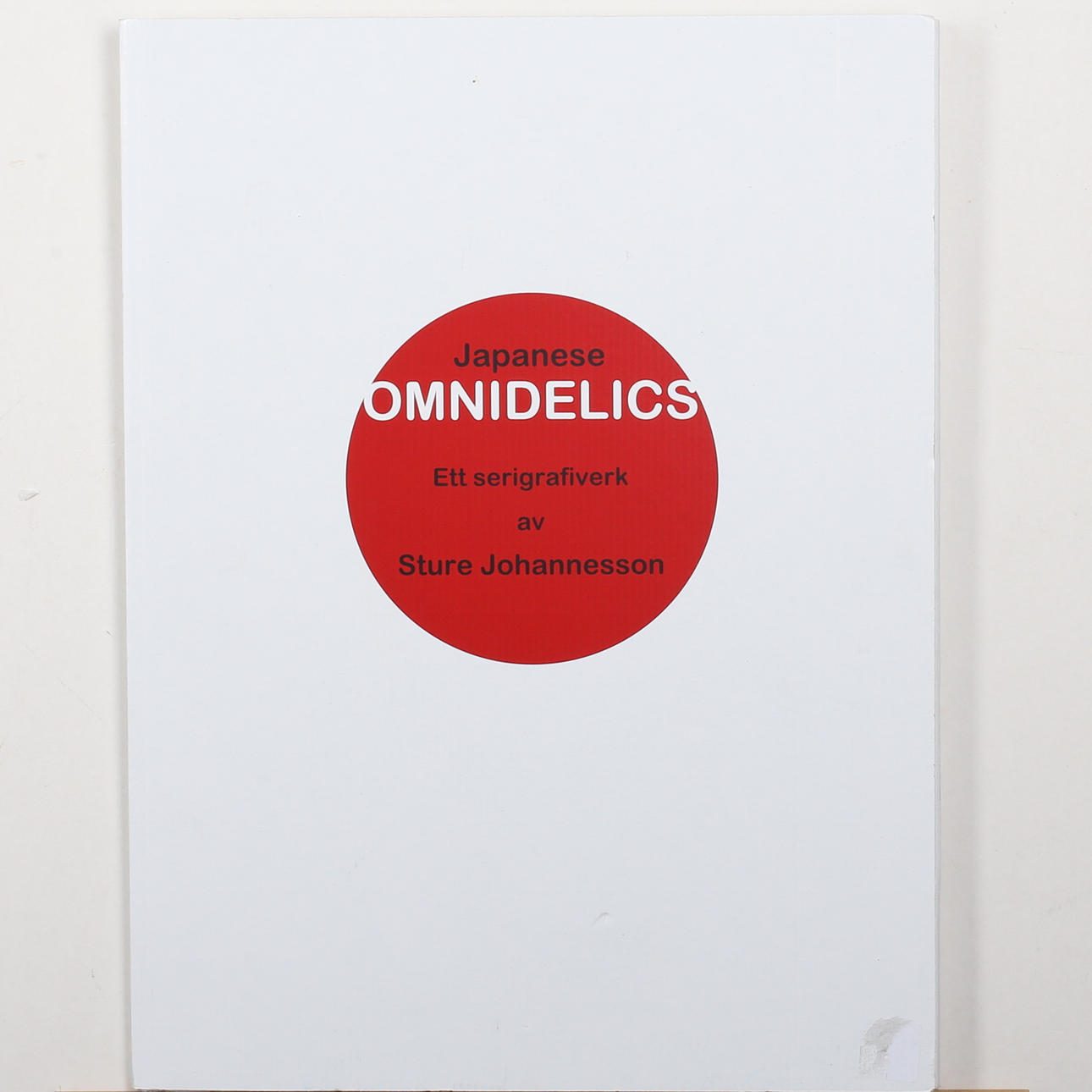STURE JOHANNESSON. "Japanese Omnidelics", (Konstmapp). Serigrafi, Sture J och numrerad 42/220.