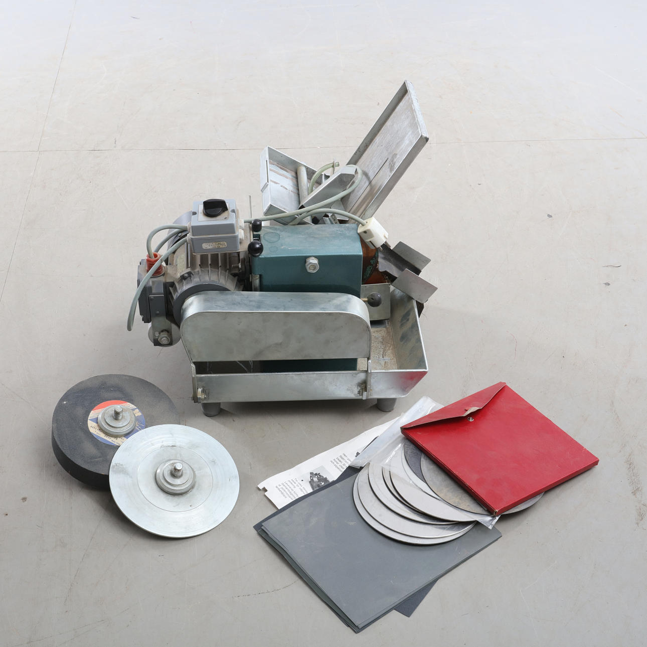 Stenslipmaskin, kombinationsmaskin, stenkap/stenslip.