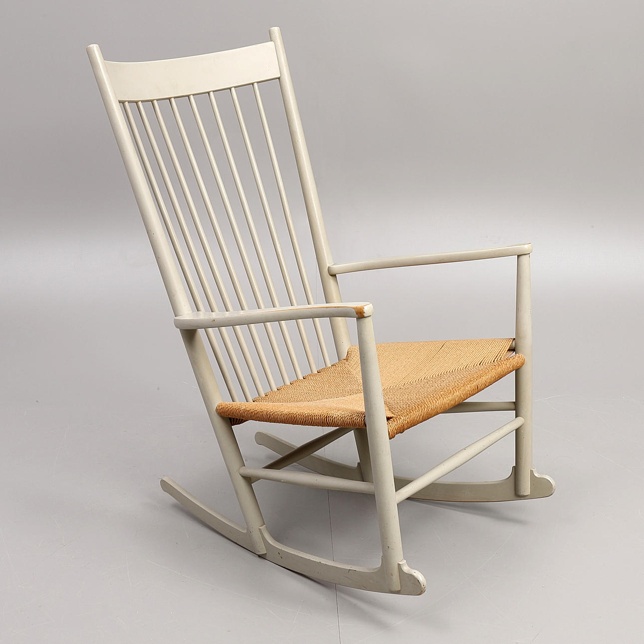 HANS J WEGNER. Gyngestol, Danmark 1961.