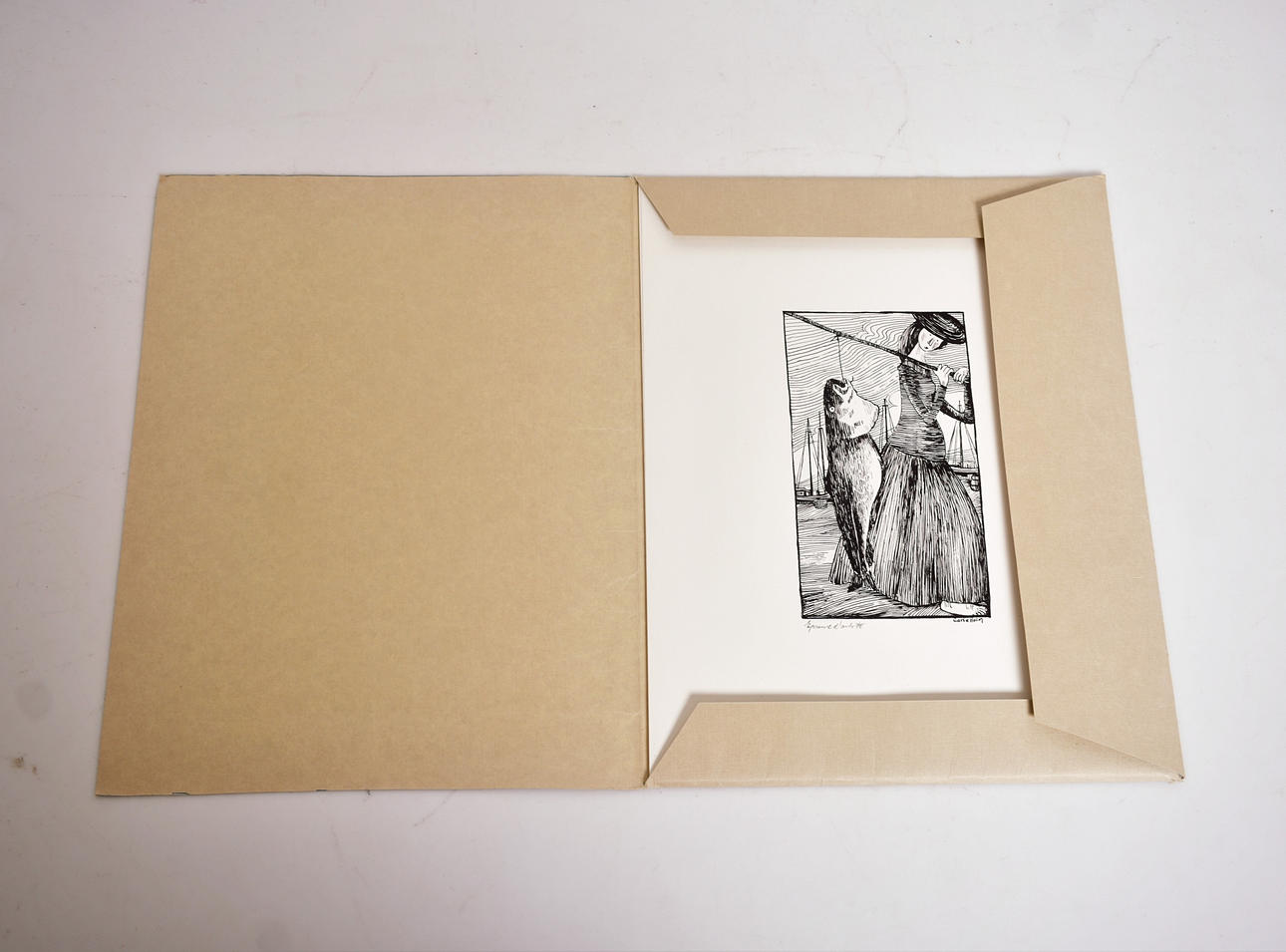 CARLA HOLM. Druck von 1913-1972.