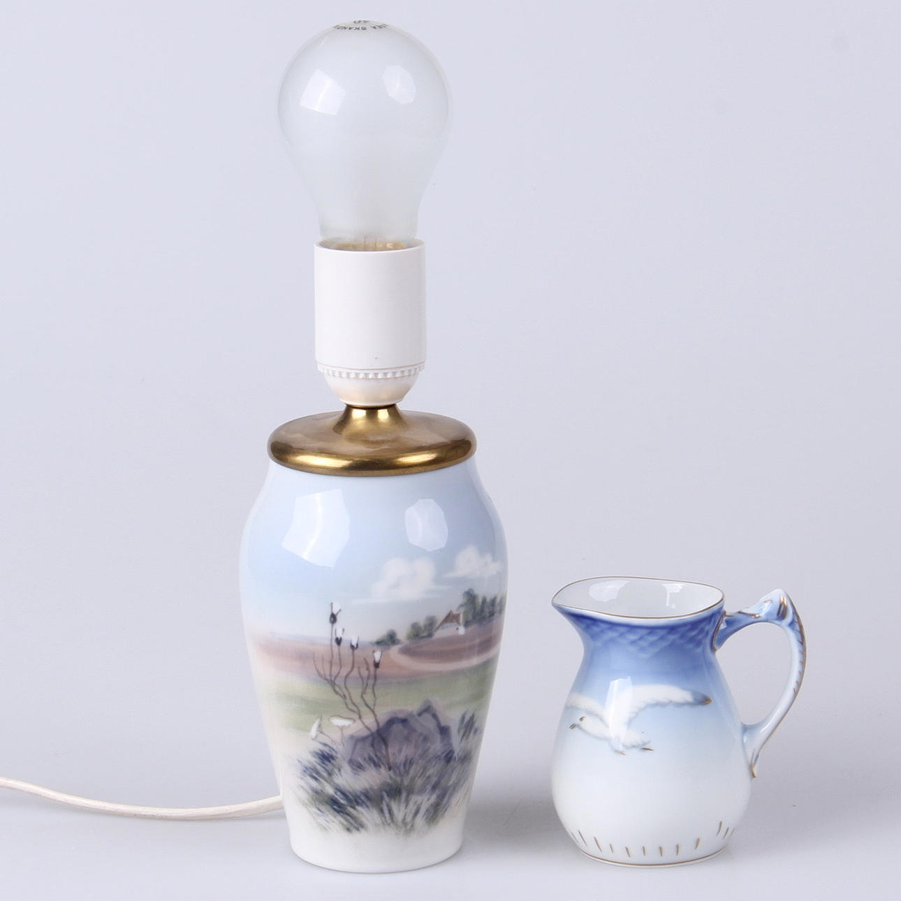 BORDSLAMPA, samt gräddsnipa, Bing och Gröndal.