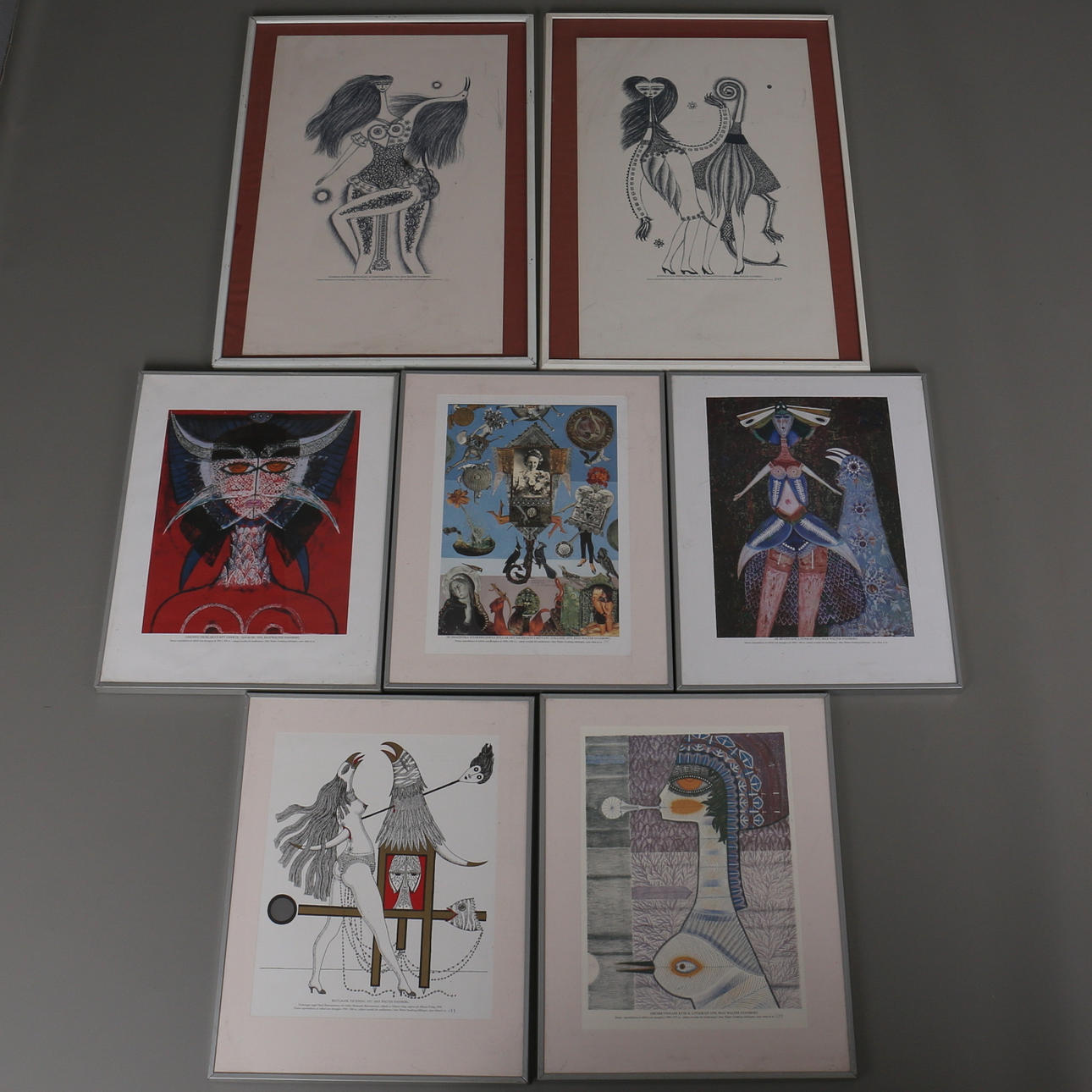 MAX WALTER SVANBERG. OFFSETTRYCK, 72 Osignerade, numrerade.