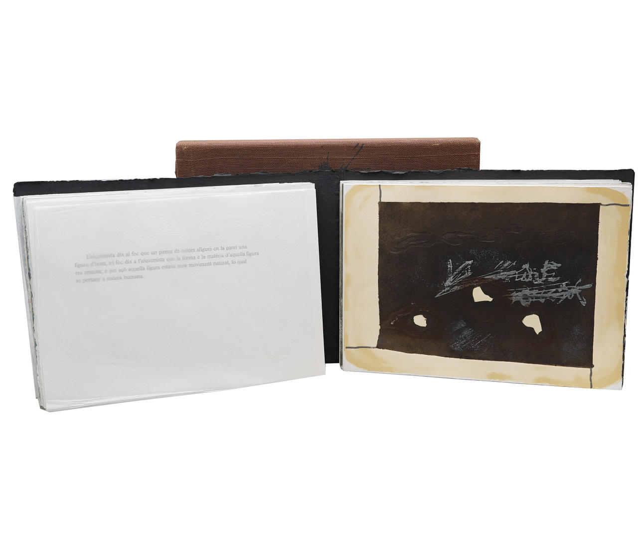 ANTONI TÀPIES. "Llull-Tàpies".