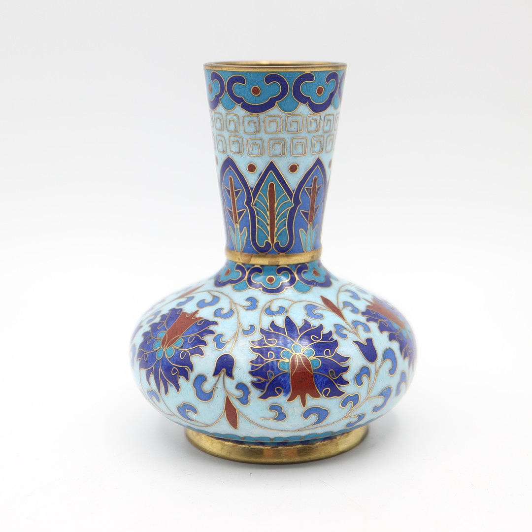 CLOISONNE VASE JAPAN ANTIK.