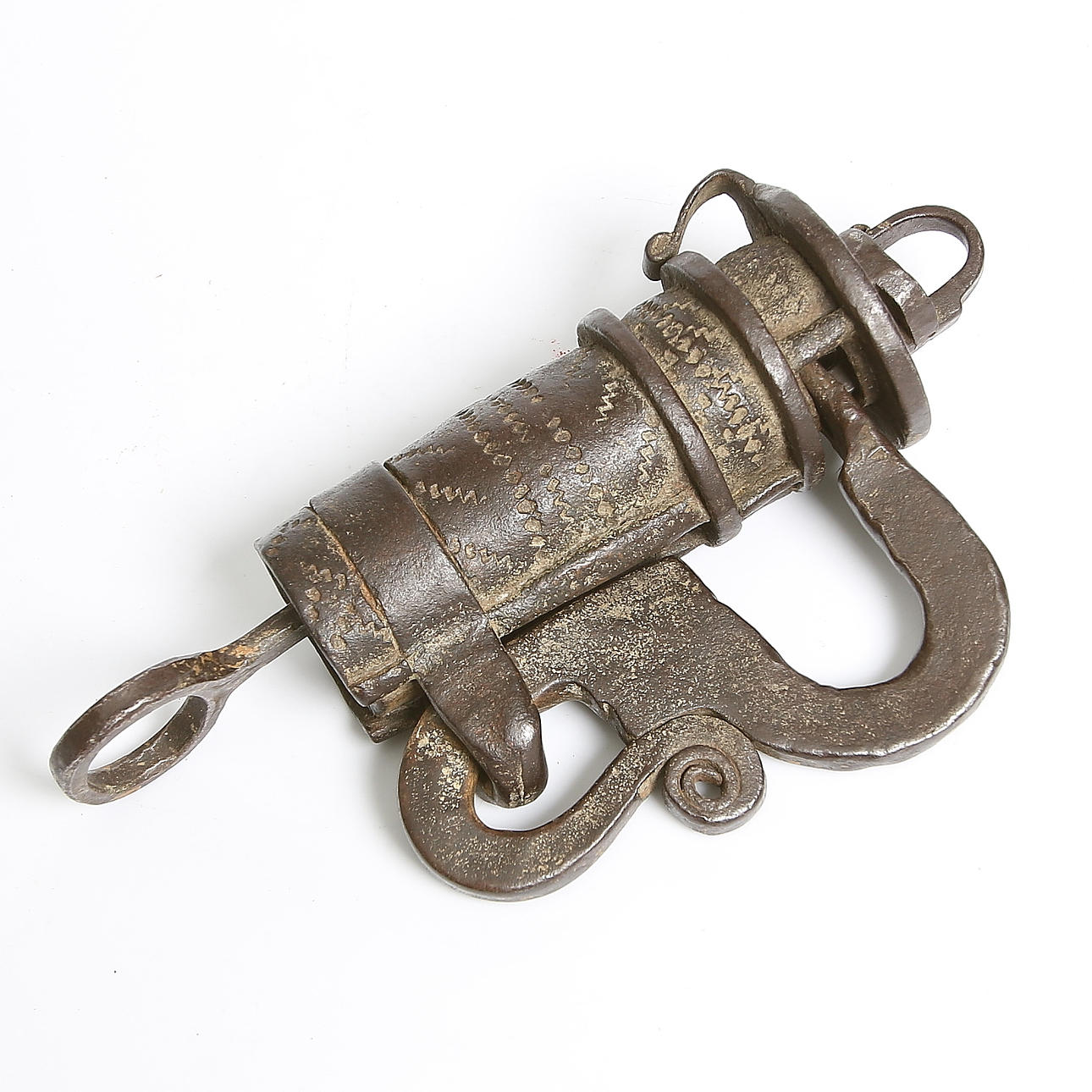 BULTLÅS, järn, 1600-tal.