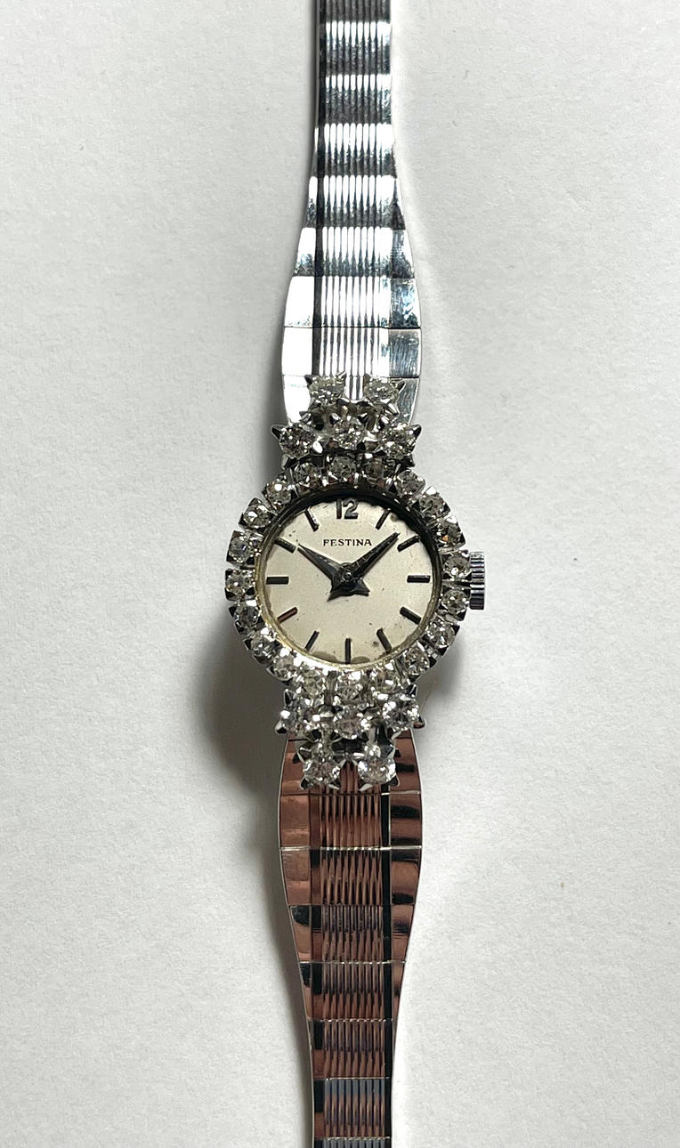 Klocka - Festina art Deco juvel.