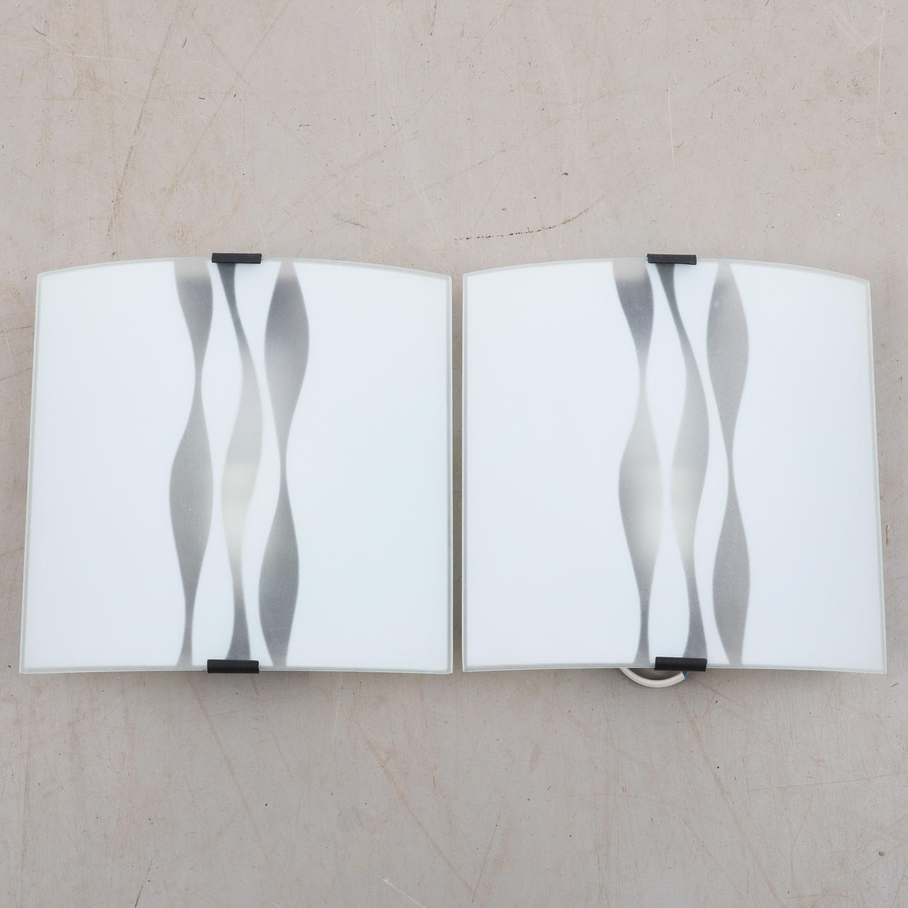 VÄGGPLAFONDER, 2 st .