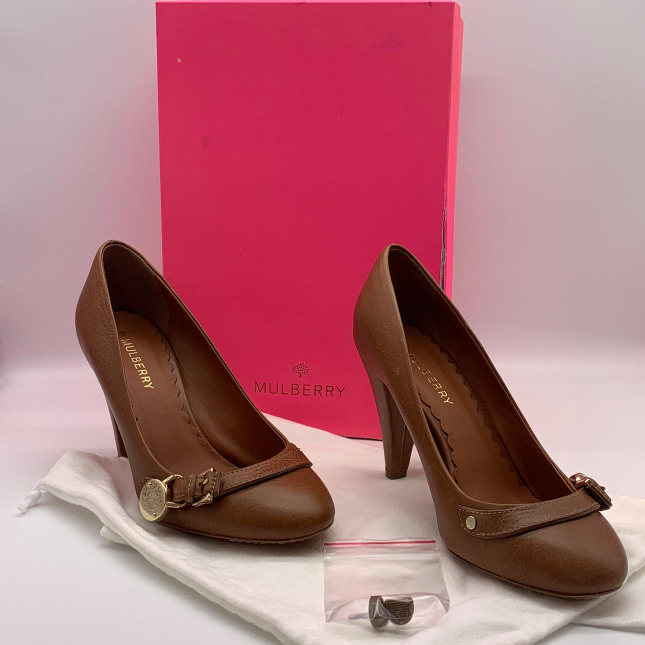 MULBERRY HIGH HEEL SHOES.