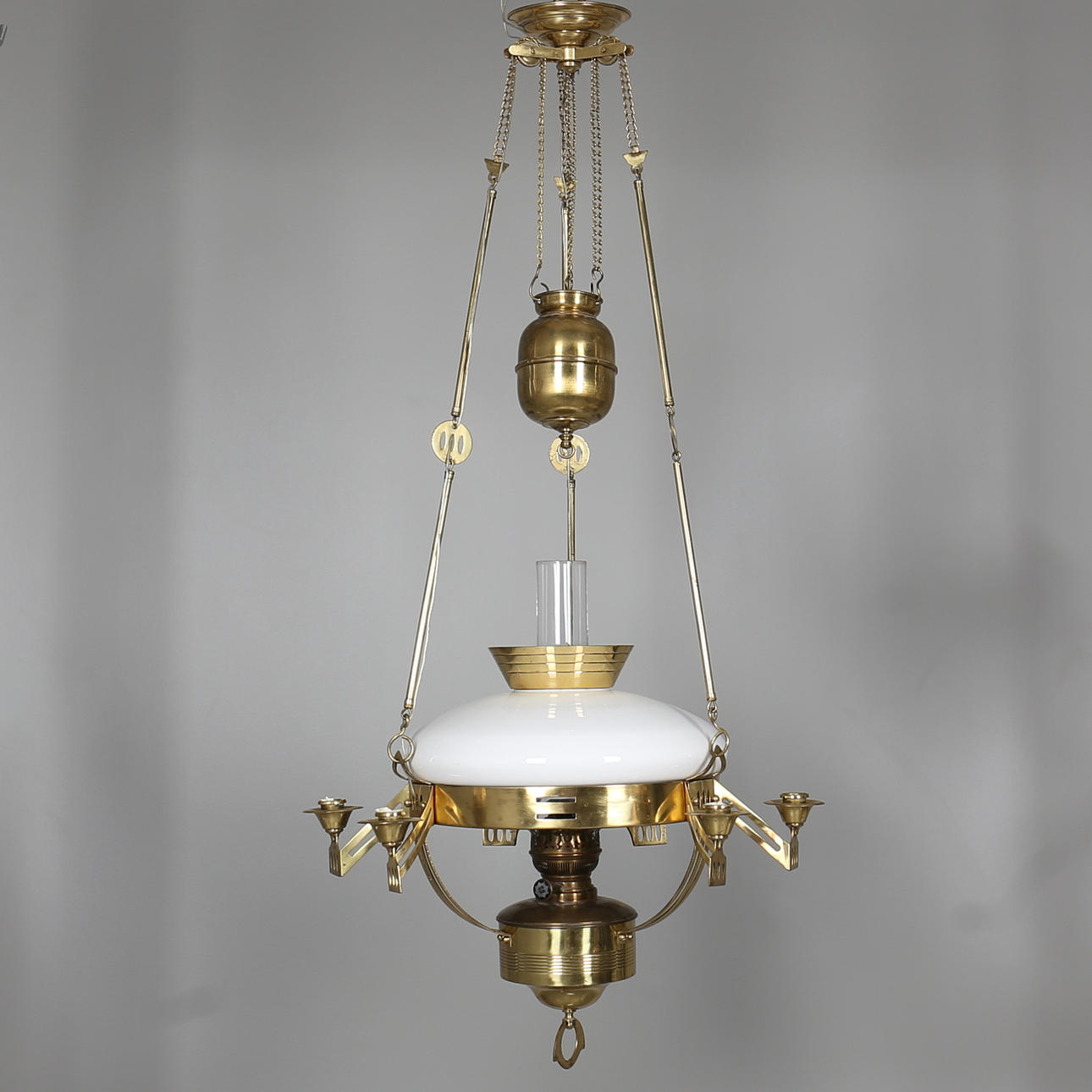 FOTOGENTAKLAMPA, 1900-talets mitt.