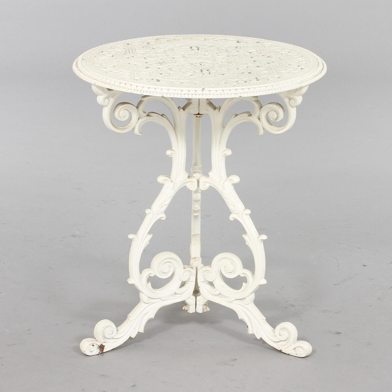 TRÄDGÅRDSBORD, gjutjärn, 1900-tal.