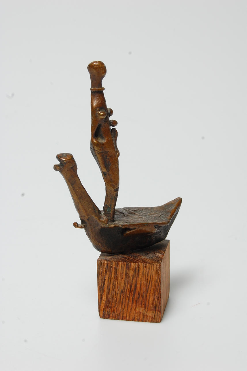 PUCK STOCKLASSA. 1922- skulptur, brons, signerad, numrerad 100/150.