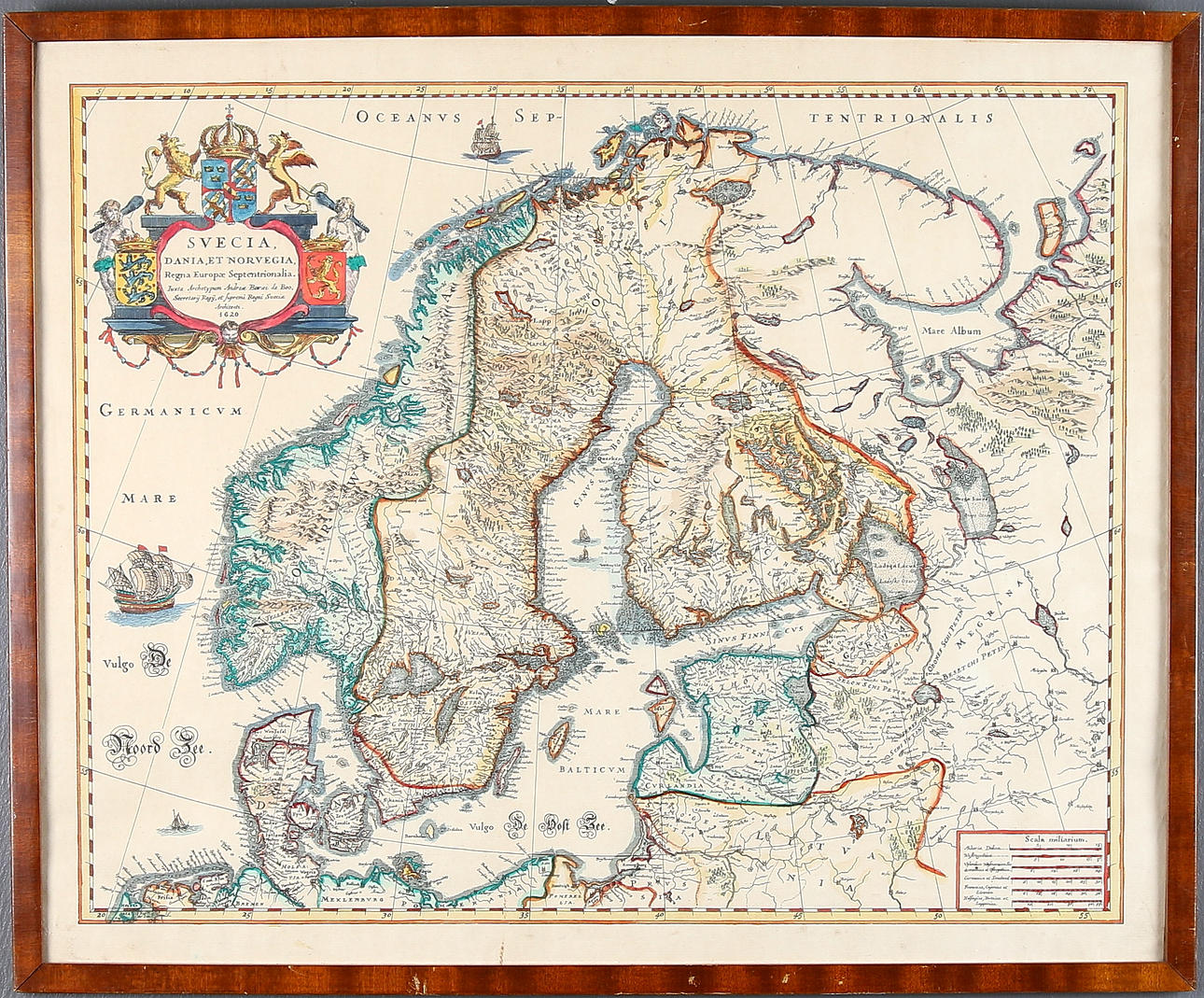 KARTA, kopparstick, Anders Bure, 1600-tal.