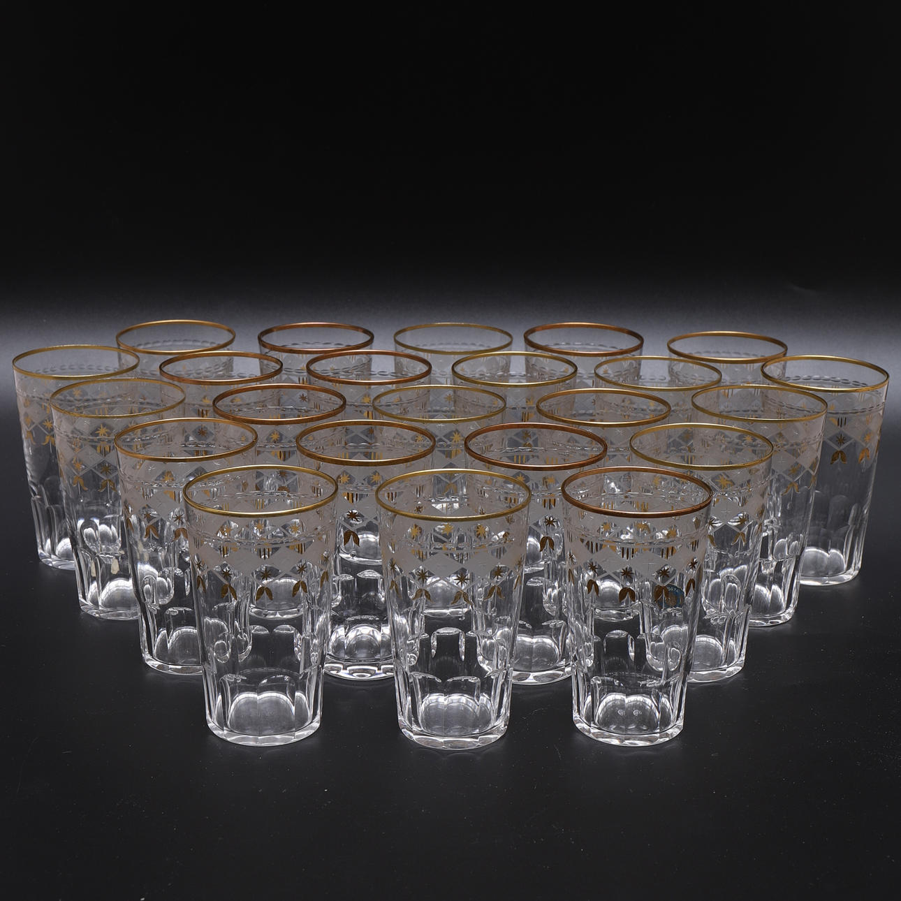 SELTER GLASS, 23 pcs, 