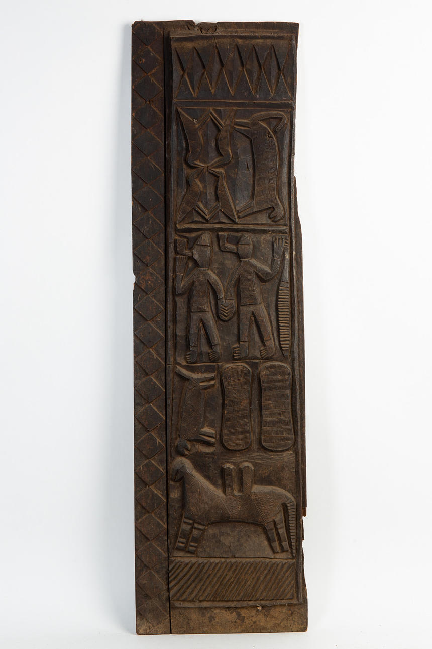 Dør / lagerdør, træ, Vestafrika.