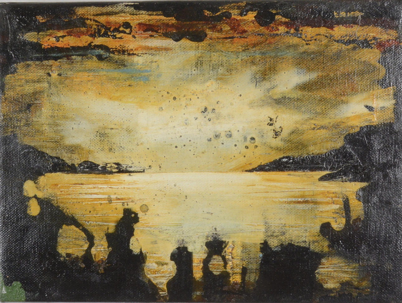 JOHAN PETTERSSON. Olja på duk.