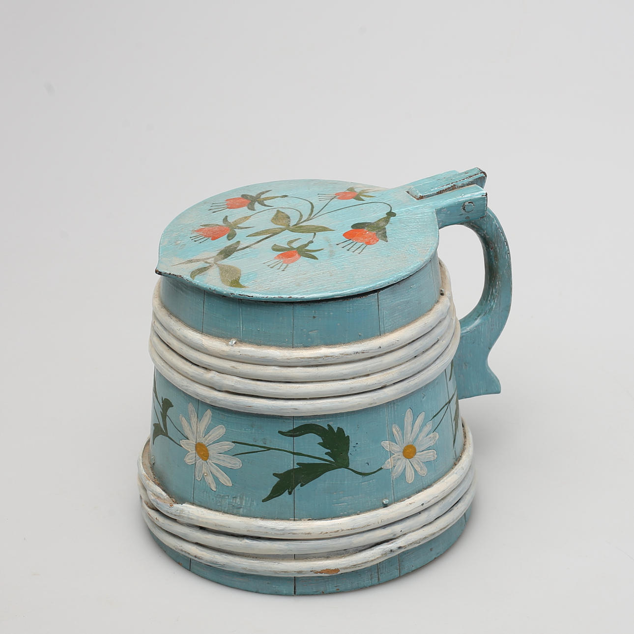 STÅNKA, allmogemålad,1900-talets början.