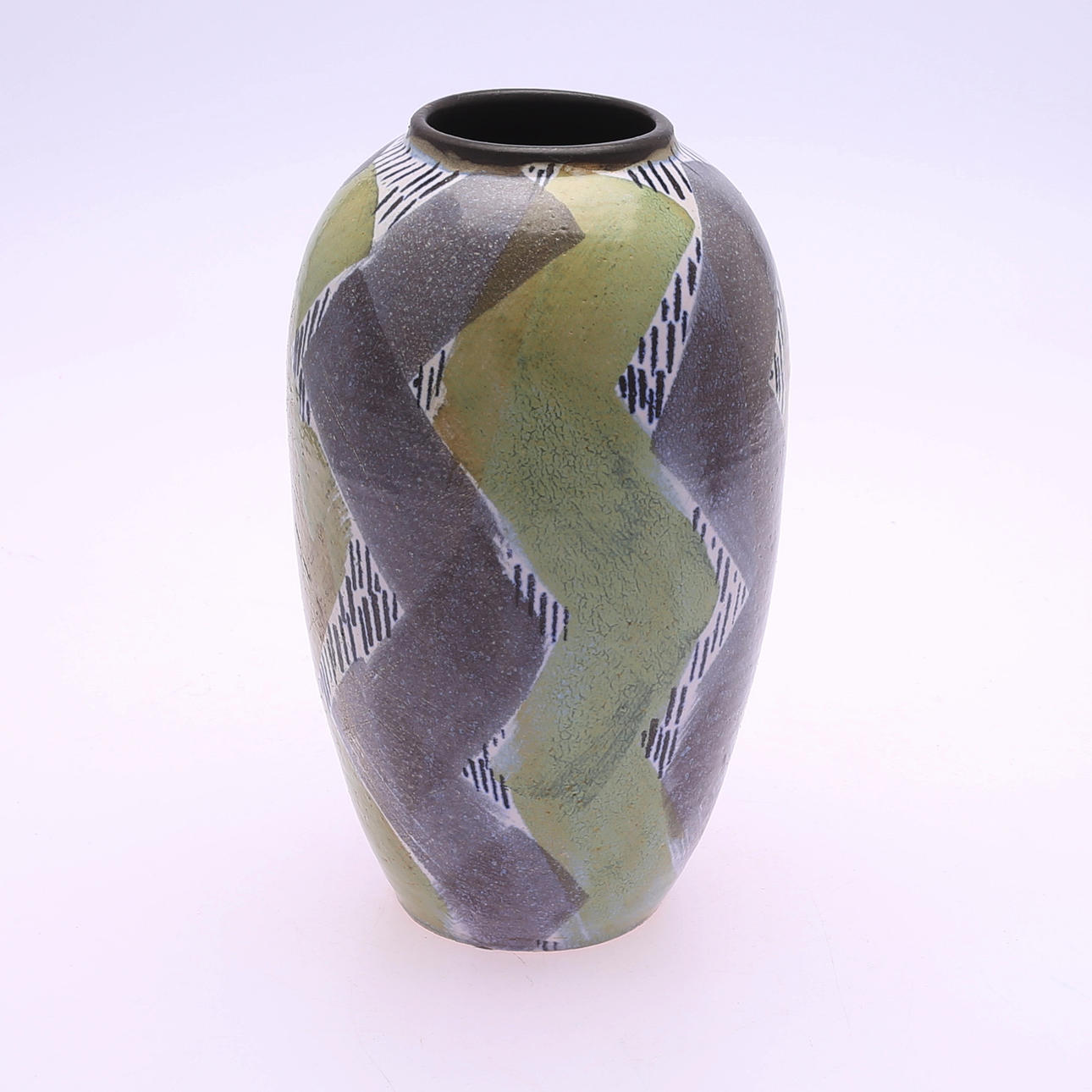 VAS, stoneware, Maria Pohl, Oskarshamn, signed.