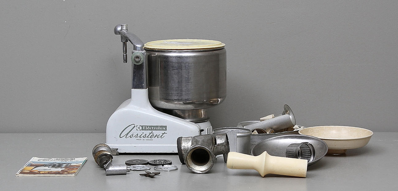 HUSHÅLLSMASKIN, "Assistent", design Alvar Lenning för Electrolux.