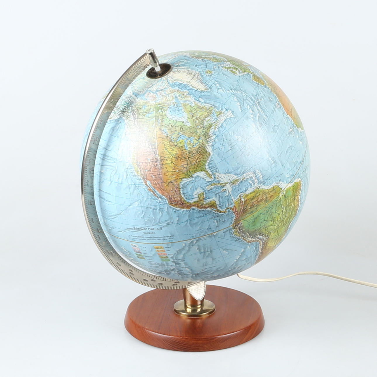JORDGLOB, Scan-Globe, Danmark, ca 1970-tal.
