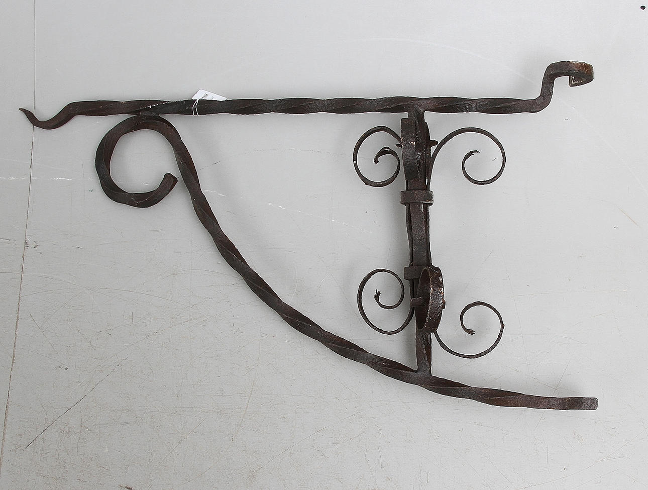 GRYTHÄNGARE, smide, för öppen spis.