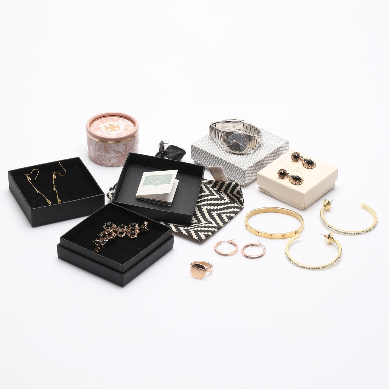 JEWELRY and BRACELET WATCH.