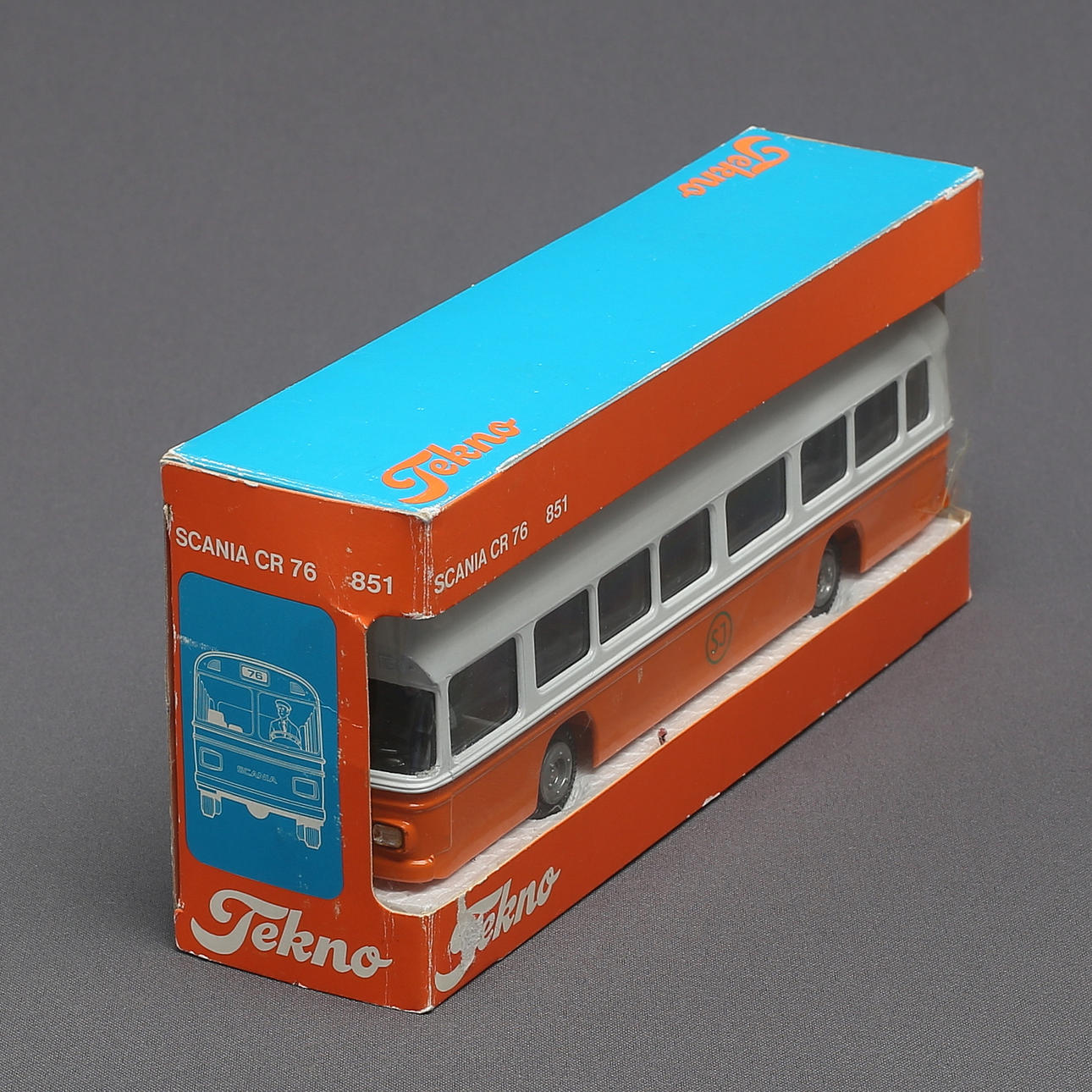 TEKNO DENMARK 851 Scania CR-76 City Bus ohne OVP Vintage Dänemark EUR