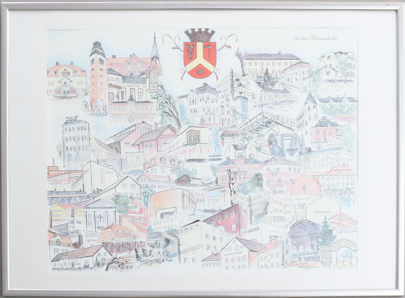 TRYCK, "Staden Katrineholm".