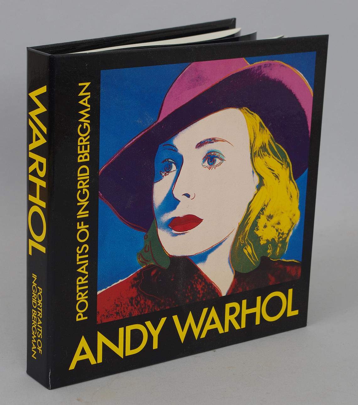 ANDY WARHOL. "Portraits of Ingrid Bergman, 48 serigrafier.