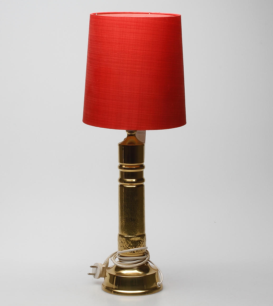 BORDSLAMPA, mässing, 1900-talets första hälft.