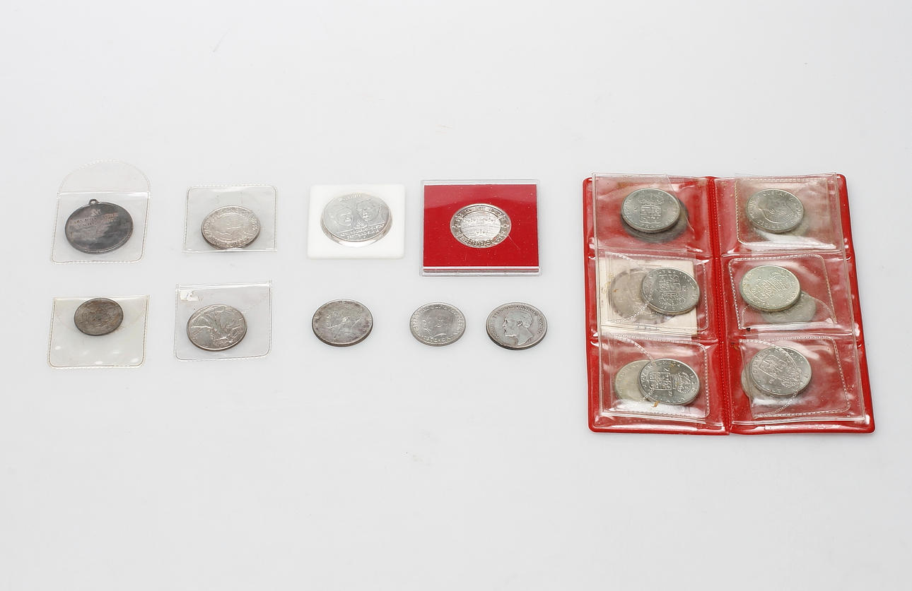 MYNT, mestadels Sverige, bland annat silver.