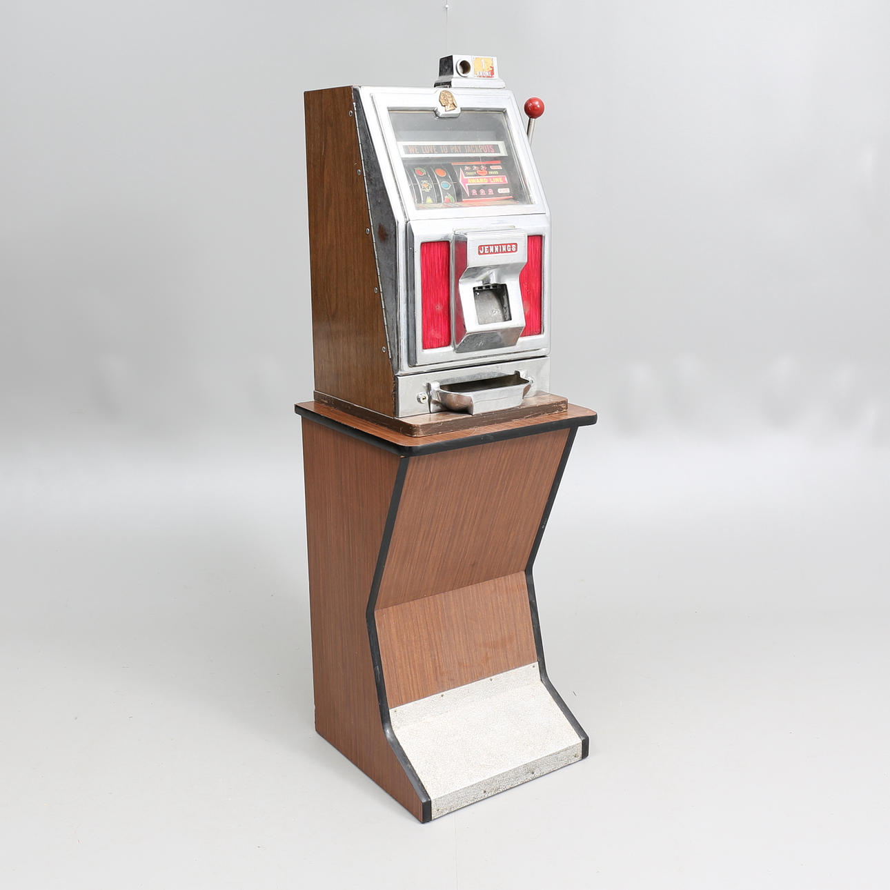 ENARMAD BANDIT, Jennings, 1900-talets tredje kvartal.