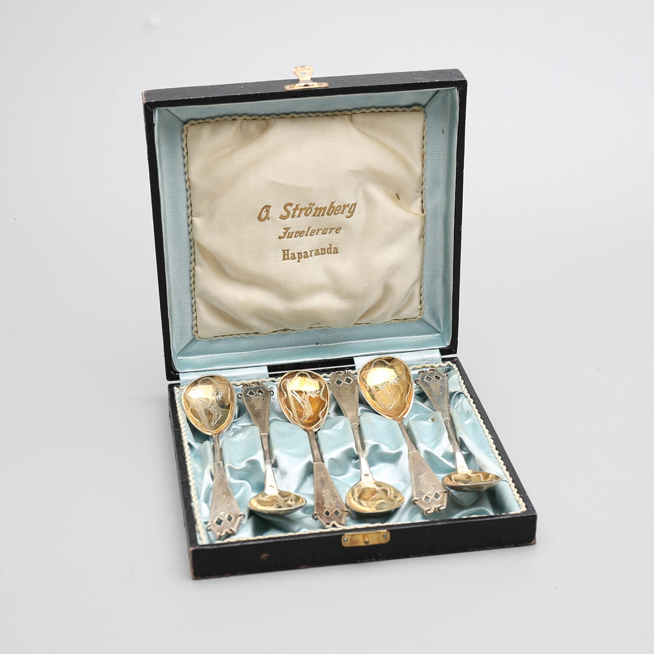 SKEDAR, 6 st, lappsilver, 67 gram, Fritz, Haparanda, 1917.