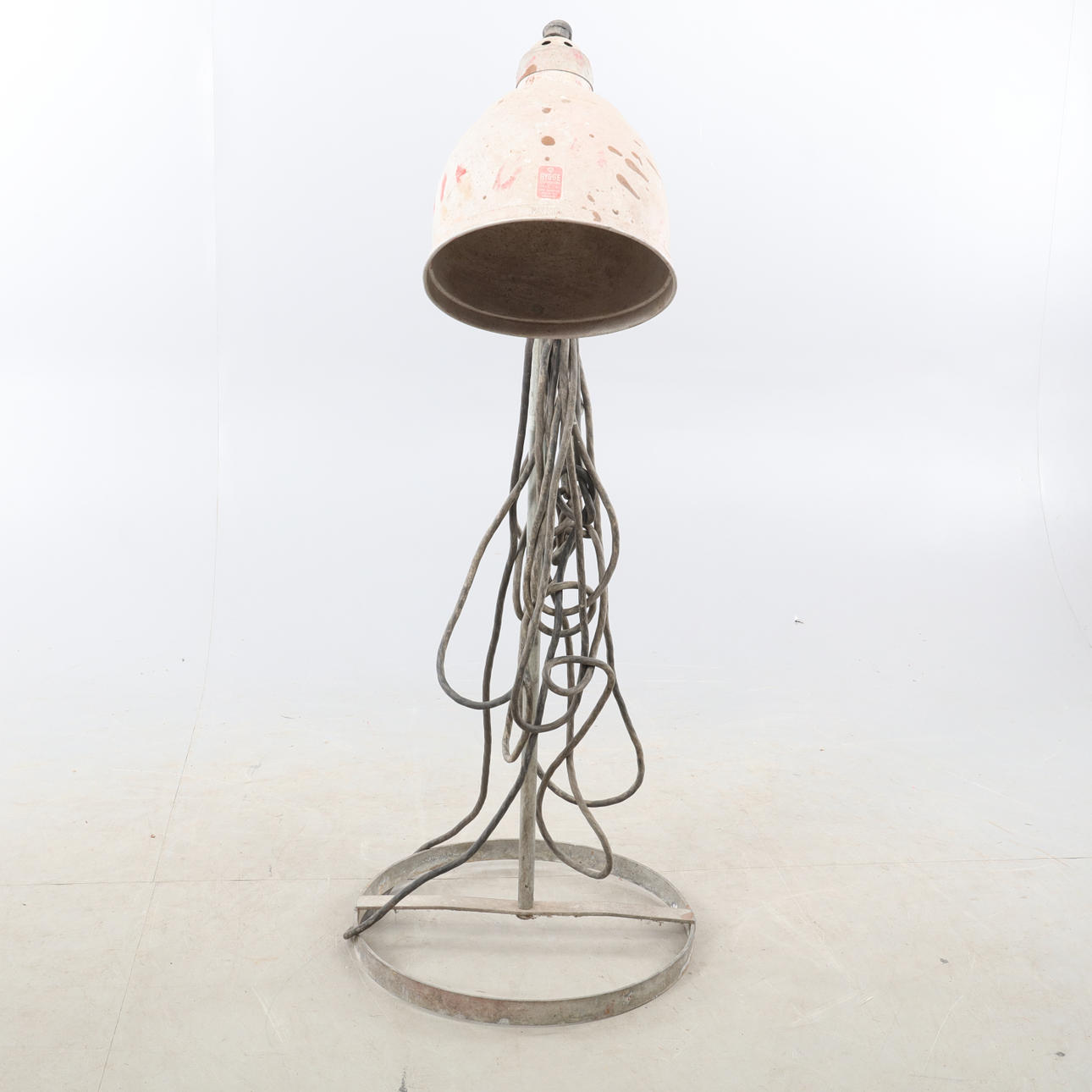 GOLVLAMPA, Industridesign Modell "bygge".