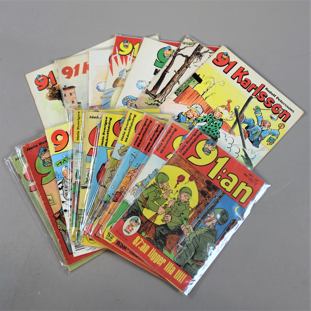REVISTAS CÓMIC 18 piezas 91.