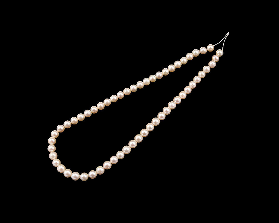 AKOYA PÄRLA STRÄNG UTAN LÅS.